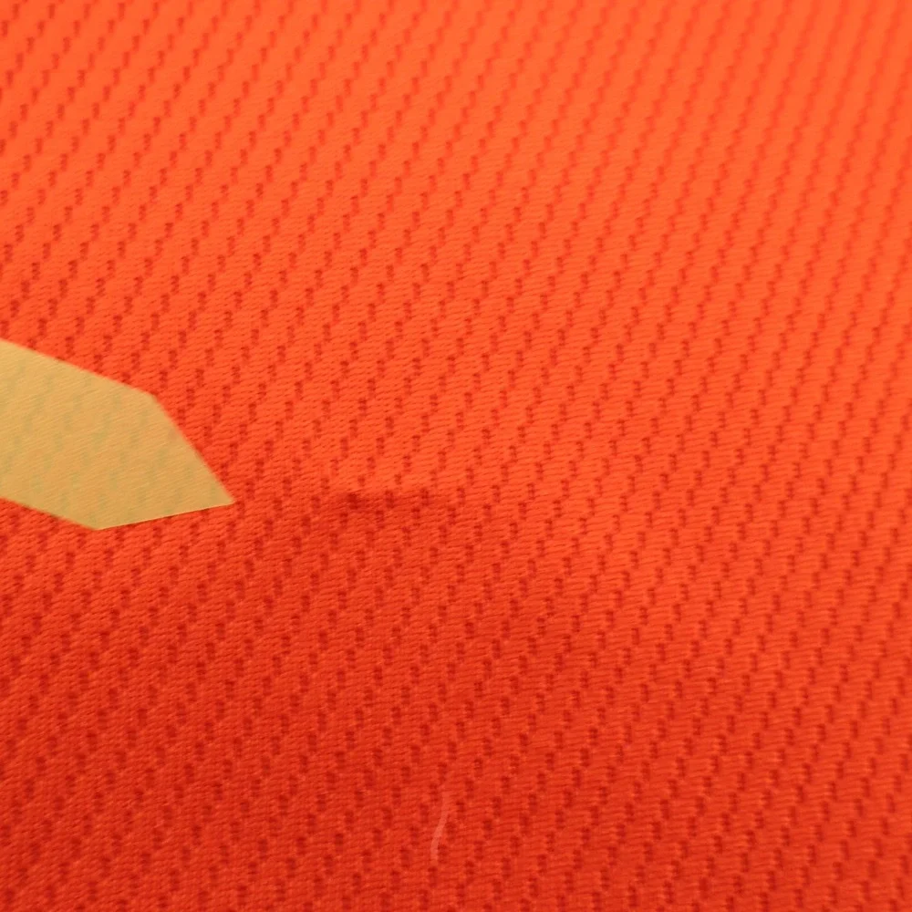 Vintage Nike Clemson Tigers Dri-FIT Polo Orange Short Sleeve Mens Large‎